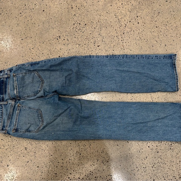 Abercrombie & Fitch Light Blue High-Rise Denim Jeans - Picture 2 of 3